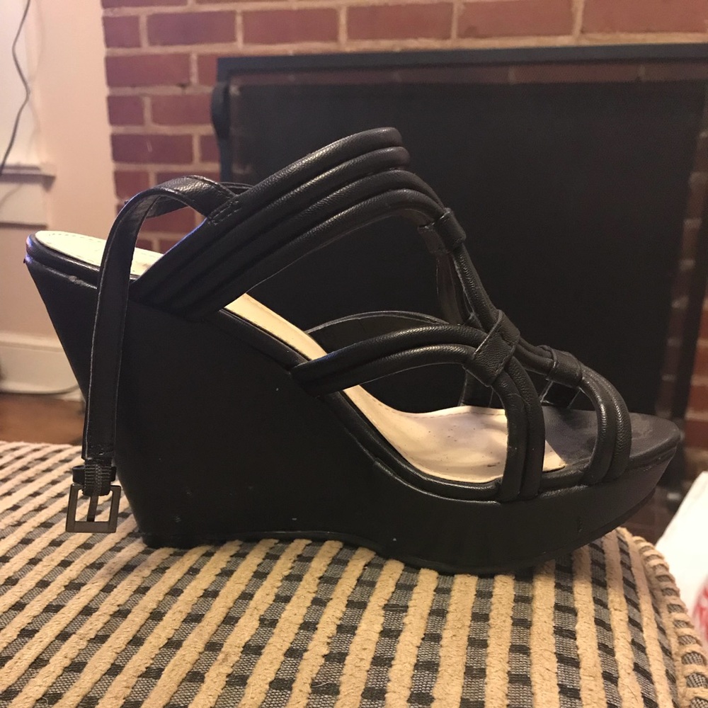 Wedged heels